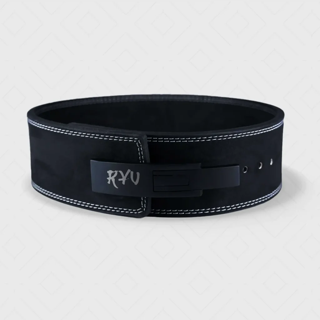 RYU Leather Weightlifting Belt